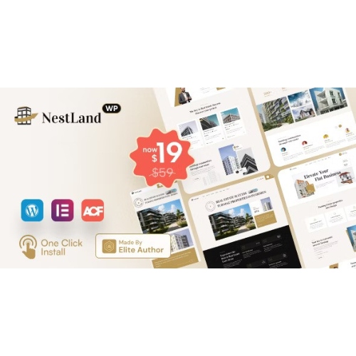 NestLand – Emlak WordPress Teması