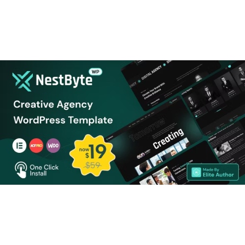 Nestbyte- Yaratıcı Ajans ve Startup WordPress Teması