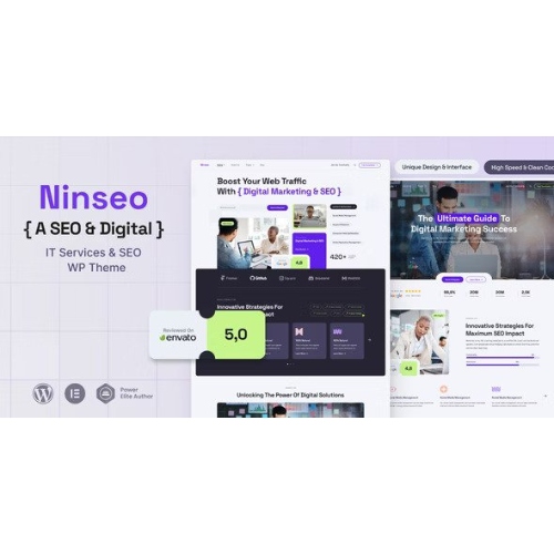 Ninseo – BT Hizmetleri ve SEO WordPress Teması