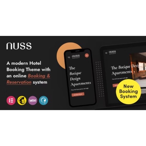 Nuss – Otel Rezervasyonu WordPress