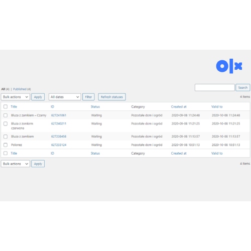 OLX WooCommerce