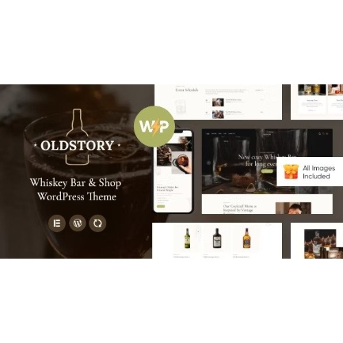 OldStory – Viski Barı | Bar | Restoran WordPress Teması