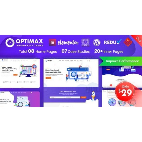 Optimax – SEO ve Pazarlama WordPress Teması