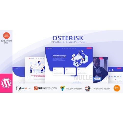 Osterisk: VOIP ve Bulut Hizmetleri WordPress Teması