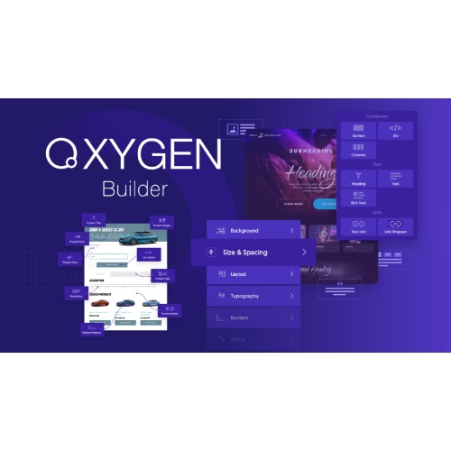 Oxygen Builder – WordPress için En İyi Görsel Site Oluşturucu