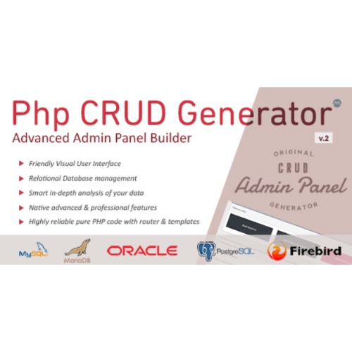 PHP CRUD – Önyükleme Kontrol Paneli Oluşturucu | PHPCG