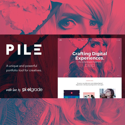 PILE – Alışılmadık Bir WordPress Portföy Teması