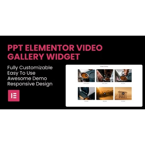 PPT – Video Galerisi Elementor Widget'ı