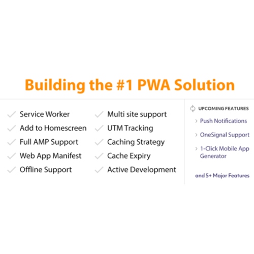 WP + Premium Uzantılar için PWA