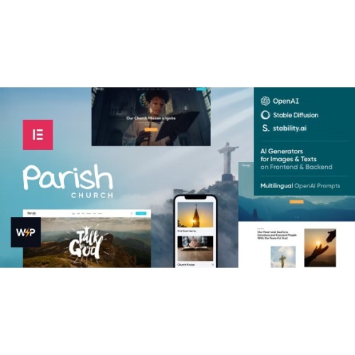 Parish – Kilise, Din ve Hayır Kurumu WordPress Teması