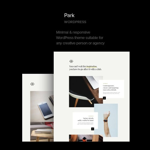Park – Yaratıcı Portföy WordPress Teması