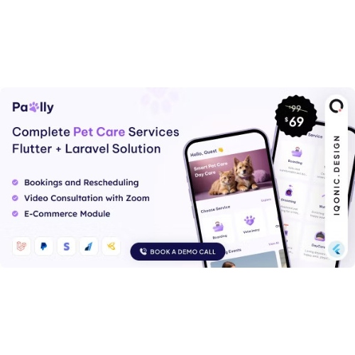 Pawlly – ChatGPT ile Flutter + Laravel'de Hepsi Bir Arada Evcil Hayvan Bakım Çözümü