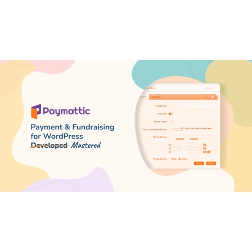 Paymattic Pro – WordPress Ödeme ve Bağış