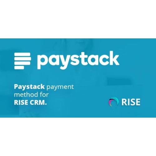 RISE CRM için Paystack ödeme yöntemi