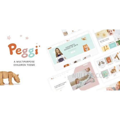 Peggi – Çok Amaçlı Çocuk WordPress Teması