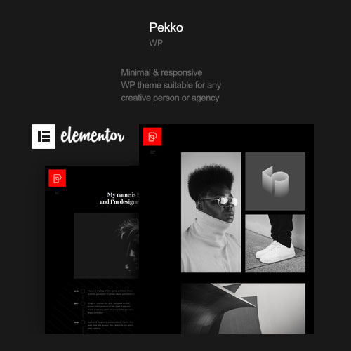Pekko – Minimal Karanlık WordPress Teması