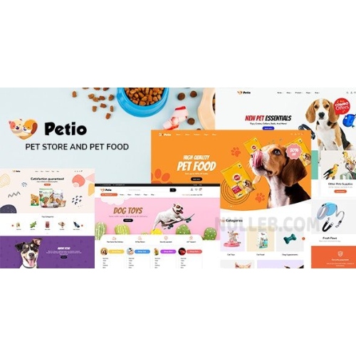 Petio – Evcil Hayvan Mağazası WooCommerce WordPress Teması
