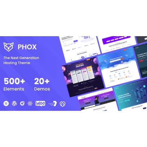 Phox – WordPress Barındırma ve WHMCS Teması