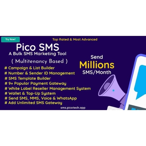 PicoSMS – Toplu SMS Pazarlama Aracı