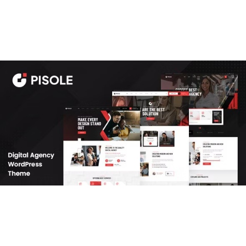 Pisole – Dijital Yaratıcı Ajans WordPress Teması