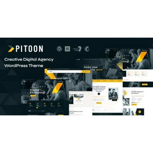 Pitoon – Yaratıcı Dijital Ajans WordPress Teması