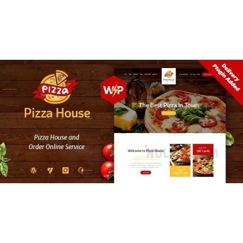 Pizza House – Restoran / Kafe / Bistro WordPress Teması