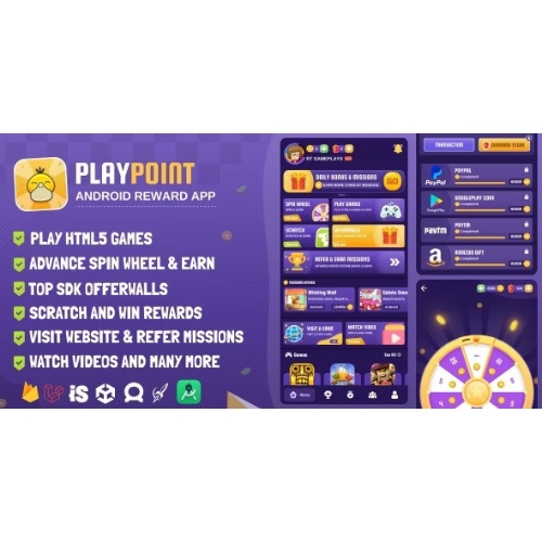 Yönetici Panelli PlayPoint Android Uygulaması Yönetici Panelli PlayPoint Android Uygulaması - Görsel 1