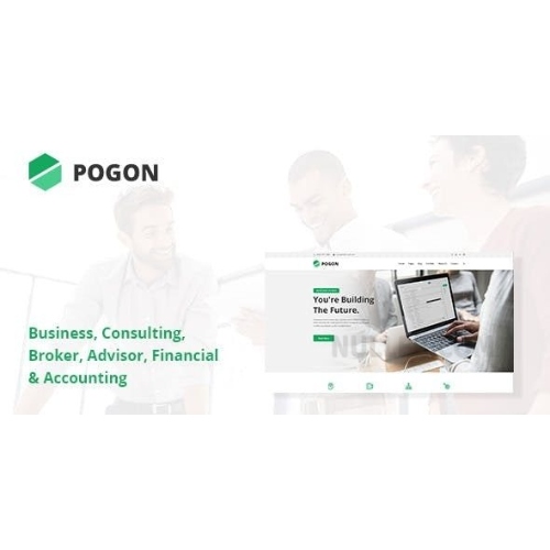 Pogon – İşletme ve Finans Kurumsal WordPress Teması