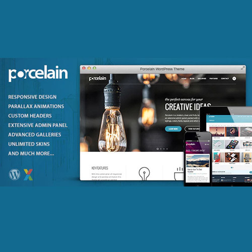 Porselen – Duyarlı Çok Amaçlı Tema