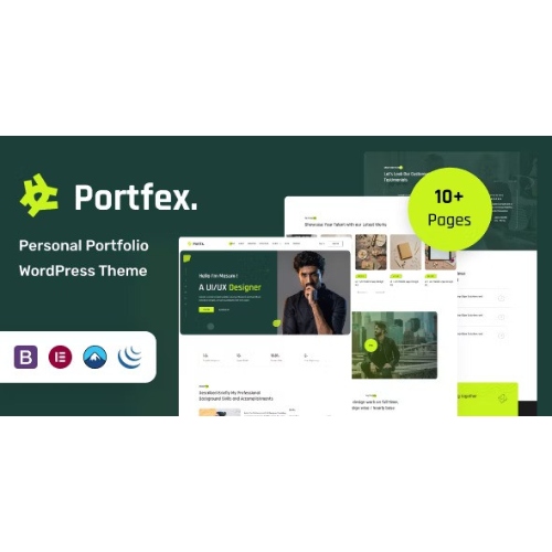 Portfex – Kişisel Portföy WordPress Teması