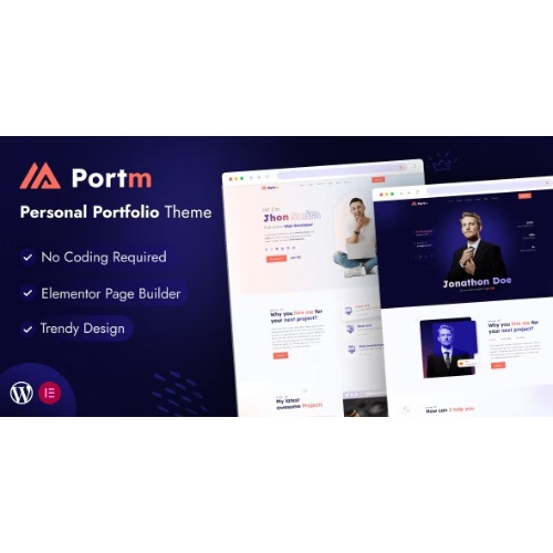 Portm – Kişisel Portföy WordPress Teması
