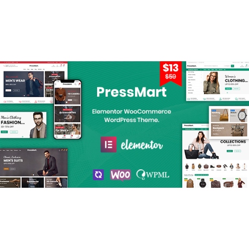 PressMart – Modern Elementor WooCommerce WordPress Teması