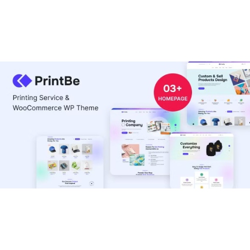 PrintBe – Baskı Hizmeti ve WooCommerce WP Teması