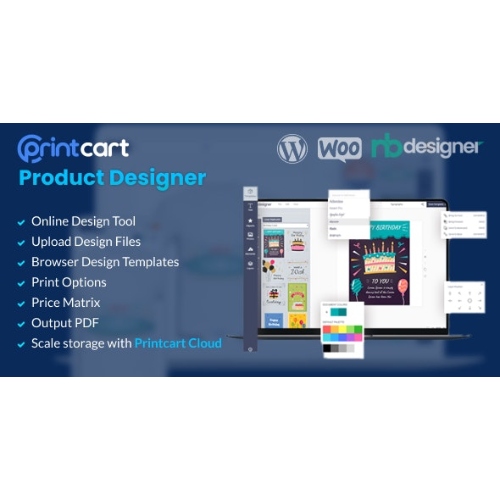 Printcart Ürün Tasarımcısı | WooCommerce WordPress