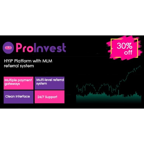 ProInvest – HYIP, Kripto Para ve Çevrimiçi Yatırım Platformu | Yardım ve Destek Araçları