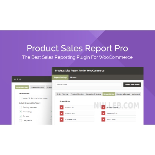 WooCommerce için Ürün Satış Raporu Pro