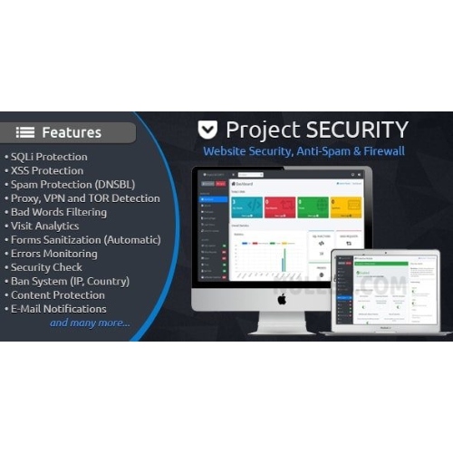 Proje GÜVENLİĞİ – Web Sitesi Güvenliği, Anti-Spam ve Güvenlik Duvarı