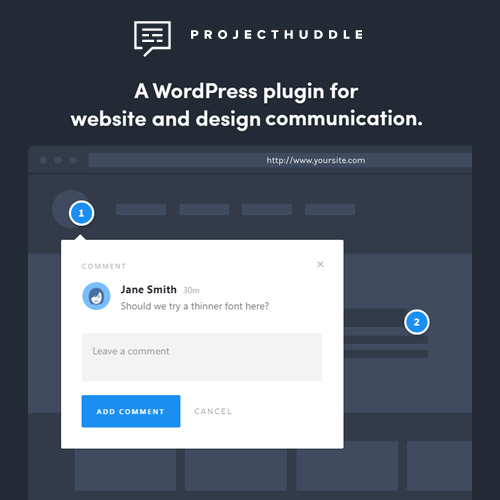 ProjectHuddle – Web sitesi ve tasarım iletişimi için bir WordPress eklentisi ProjectHuddle – Web sitesi ve tasarım iletişimi için bir WordPress eklentisi - Görsel 1