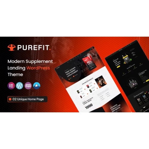 Purefit – Sağlık Takviyesi WordPress Teması