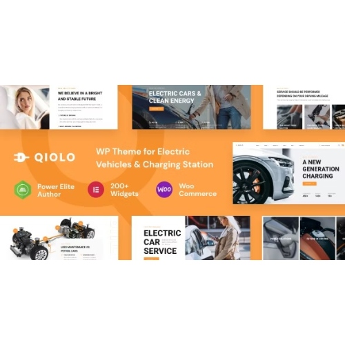 Qiolo – Araç ve Elektrikli Araç Şarjı WordPress Teması