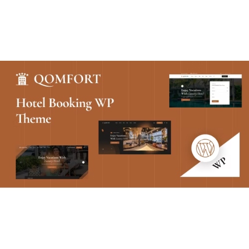 Qomfort – Otel Rezervasyonu WordPress Teması