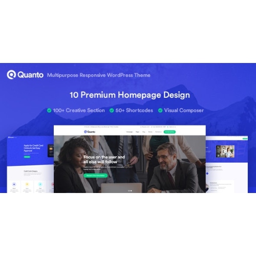 Quanto – İşletmelere Duyarlı WordPress Teması