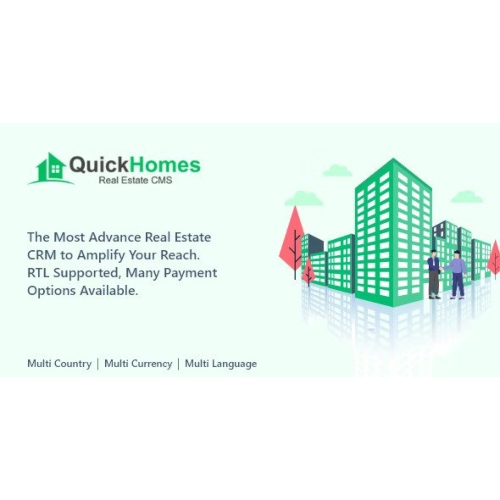 QuickHomes – Laravel Emlak Ofisi Portalı Çok Dilli