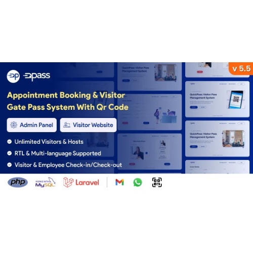 QuickPass: Randevu Alma ve Qr Kodlu Ziyaretçi Kapısı Geçiş Sistemi