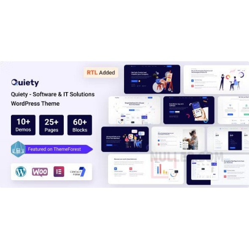 Quiety – Yazılım ve BT Çözümleri WordPress Teması