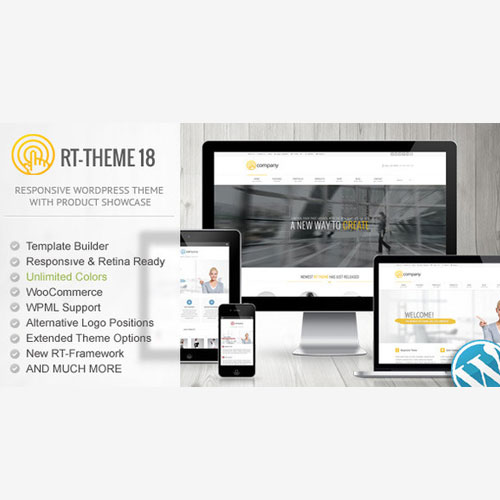 RT-Tema 18 Duyarlı WordPress Teması