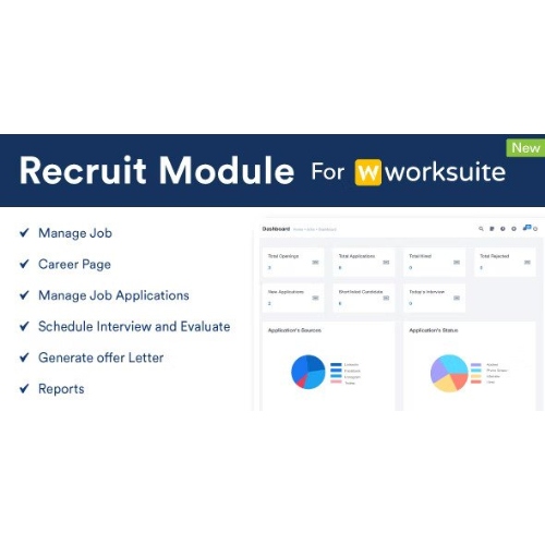 Worksuite CRM İçin İşe Alma Modülü