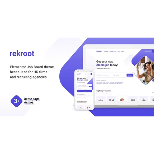 Rekroot – İşe Alım Ajansı Elementor WordPress Teması