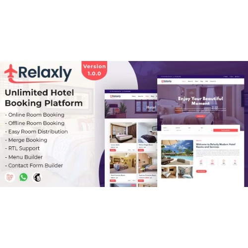 Relaxly – Sınırsız Otel Rezervasyon Platformu