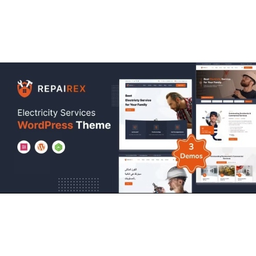 Repairex Elektrik Hizmetleri WordPress Teması
